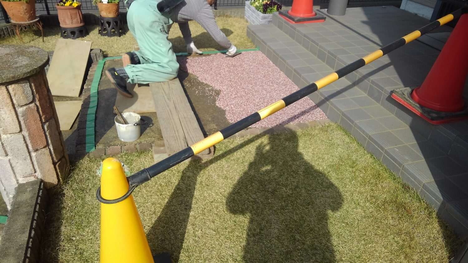 牛久市　お庭のリフォーム