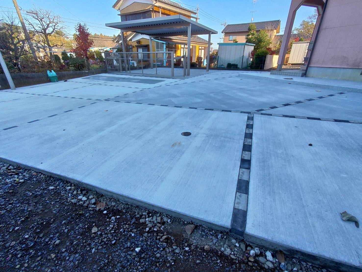 牛久市　外構工事　完了