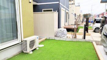 阿見町　追加工事　テラス・物置設置　2025/05/07着工